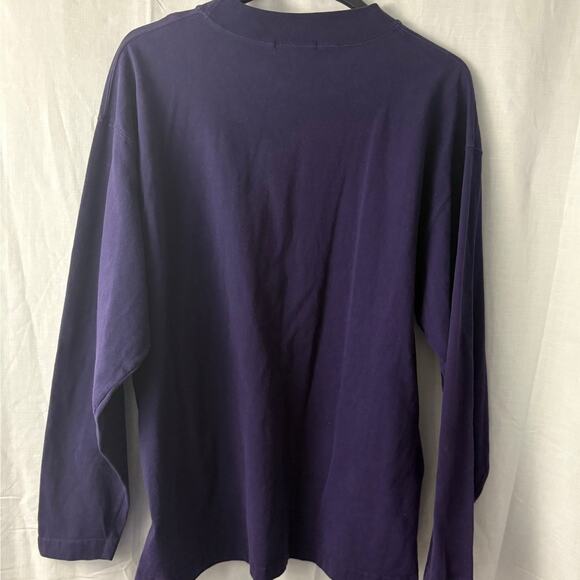 Vintage  Marithe Francois Girbaud Long Sleeve Shirt  Spell Out Graphic XL - Picture 2 of 6